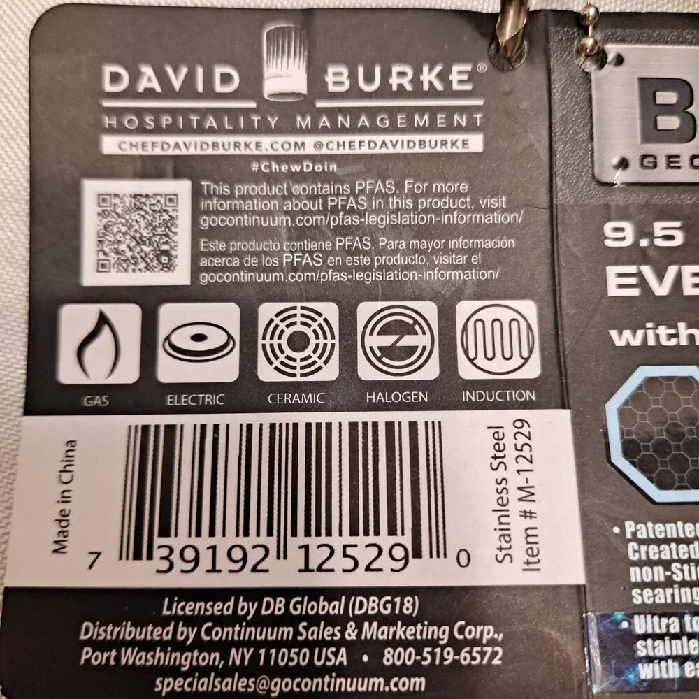 David Burke Geo Clad Everyday 9.5